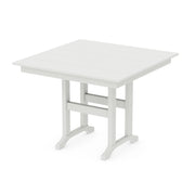 POLYWOOD Table, 37 3/4" Wide - Slate Gray