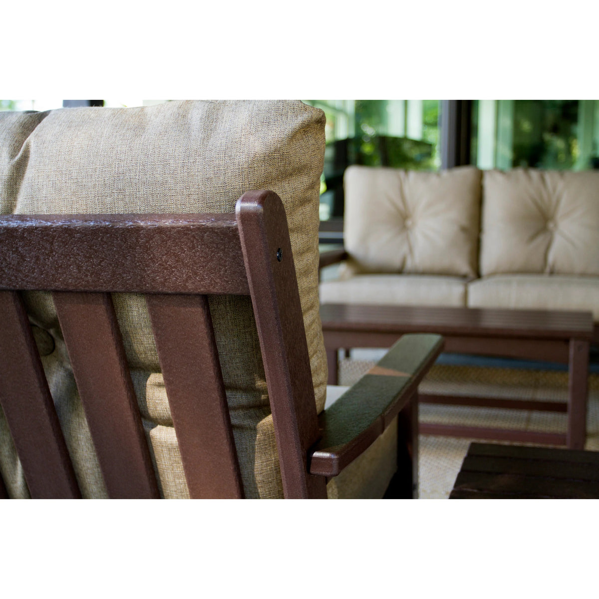POLYWOOD Seating Settee, 53 1/16" Wide - photo 2