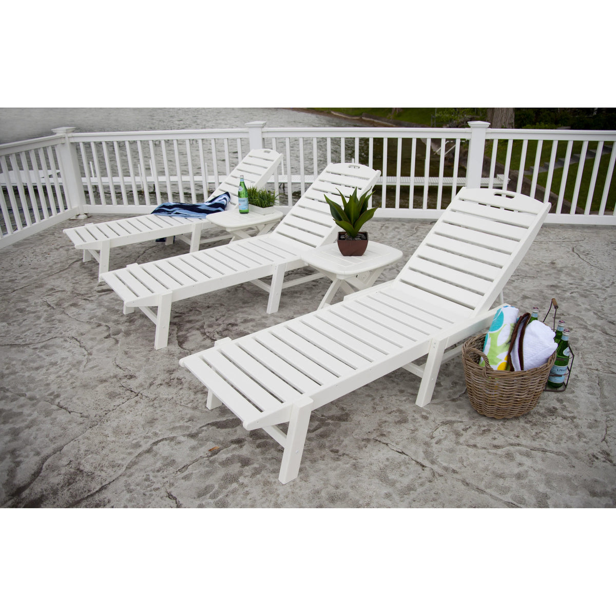 POLYWOOD Adjustable Chaise, 27" x 78 1/2" - photo 4