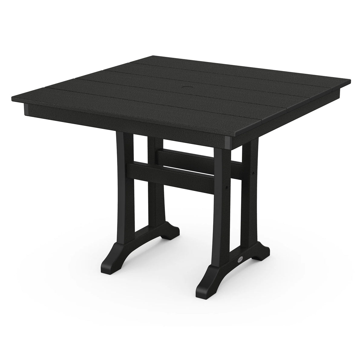 POLYWOOD PL81 Table, 37 5/8" Wide - Black