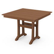 POLYWOOD PL81 Table, 37 5/8" Wide - Teak