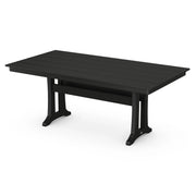 POLYWOOD PL83 Table, 37 3/4" Wide - Black