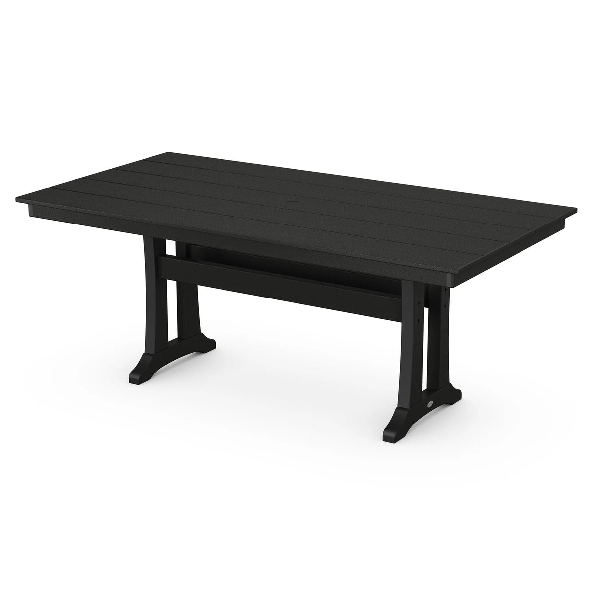 POLYWOOD PL83 Table, 37 3/4" Wide - Black