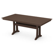 POLYWOOD PL83 Table, 37 3/4" Wide - Mahogany