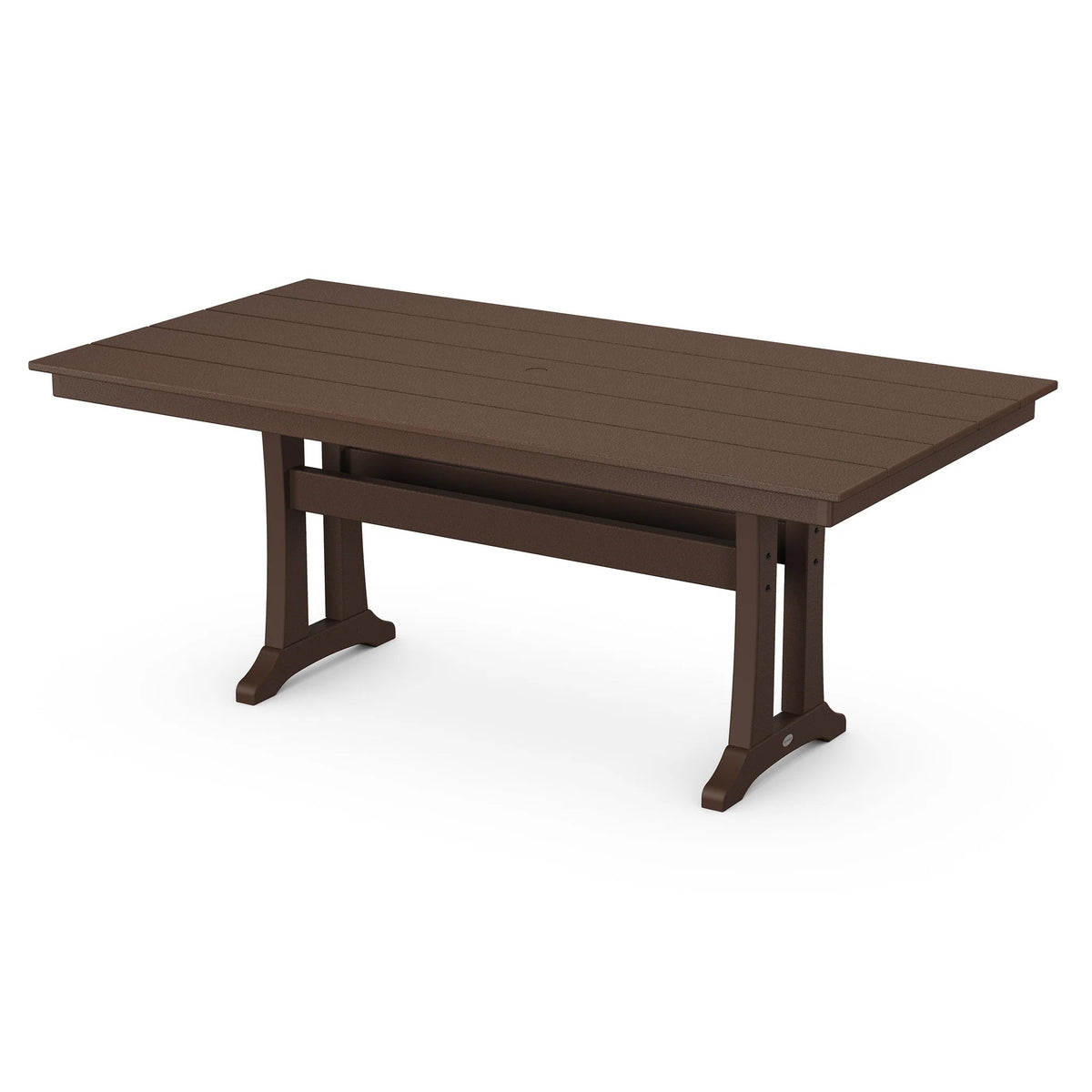 POLYWOOD PL83 Table, 37 3/4" Wide - Mahogany