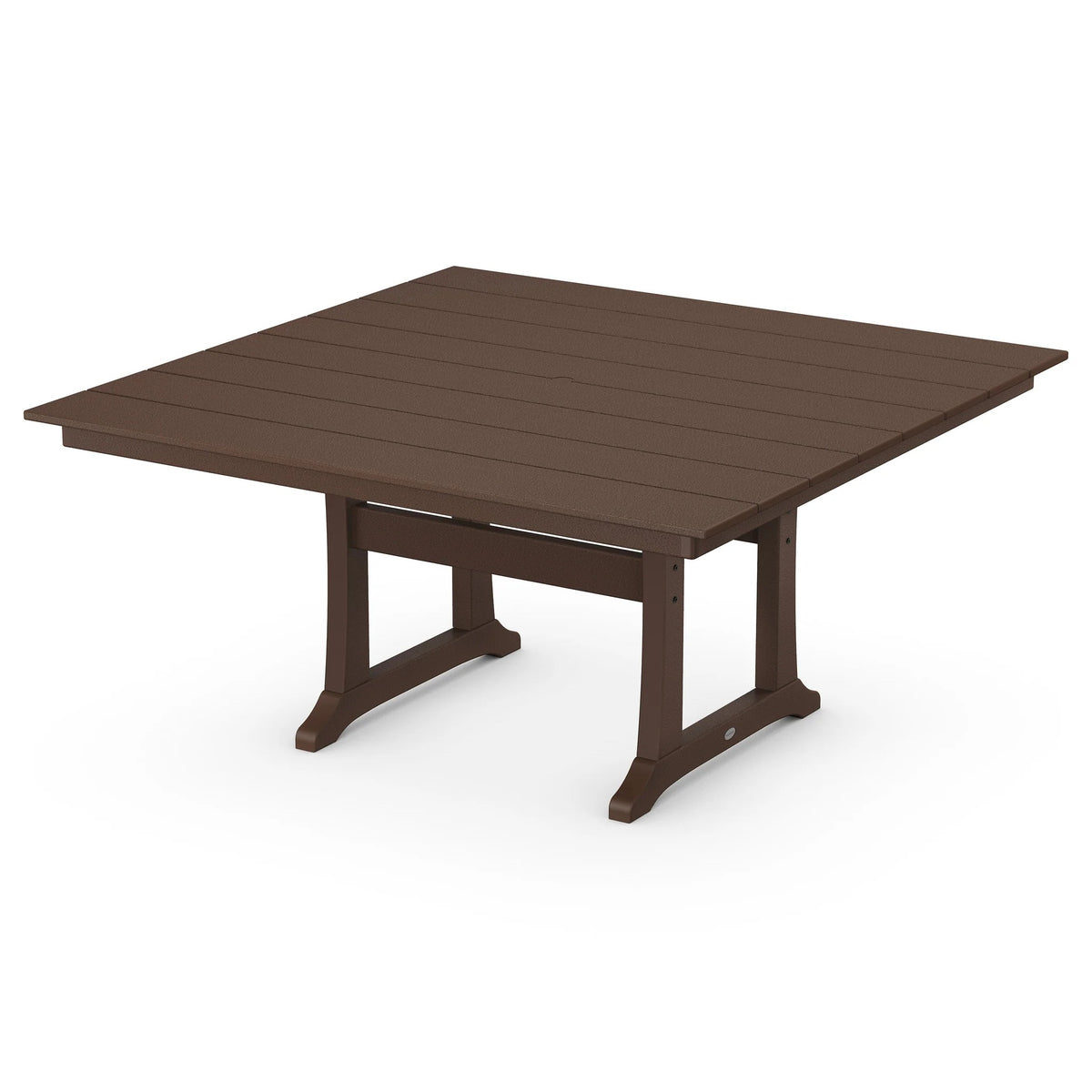POLYWOOD PL85 Table, 59 3/8" Wide - Mahogany