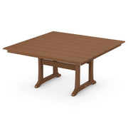 POLYWOOD PL85 Table, 59 3/8" Wide - Teak