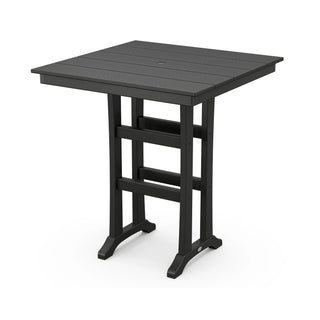 POLYWOOD PLB81 Table, 37 5/8" Wide - Black