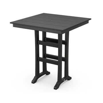 POLYWOOD PLB81 Table, 37 5/8" Wide - Black