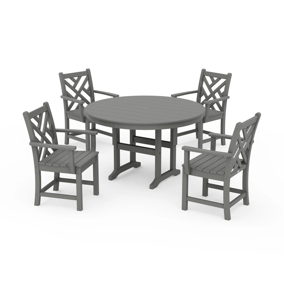 POLYWOOD PWS122-1 Table, 48" Wide - Gray