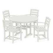 POLYWOOD PWS132-1-WH Table, 29" High, White - Default Title