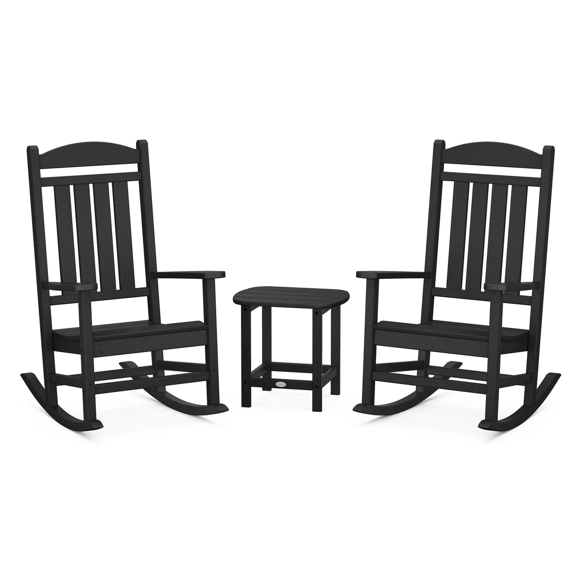 POLYWOOD PWS166-1 Set, 15" Wide - Black