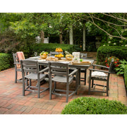 POLYWOOD PWS297-1-BL Table, 73" Wide, Black - photo 2