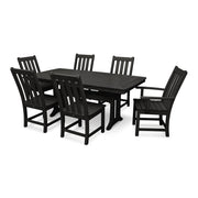 POLYWOOD PWS343-1 Table, 73" Wide - Black