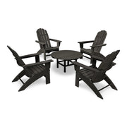 POLYWOOD PWS400-1 Set, 38" Wide - Black