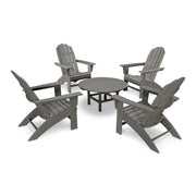 POLYWOOD PWS400-1 Set, 38" Wide - Slate Gray