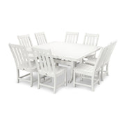 POLYWOOD PWS406-1 Table, 59 1/2" Wide - White