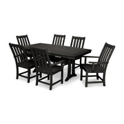 POLYWOOD PWS407-1 Table, 73" Wide - Black