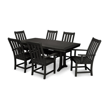 POLYWOOD PWS407-1 Table, 73" Wide - Black