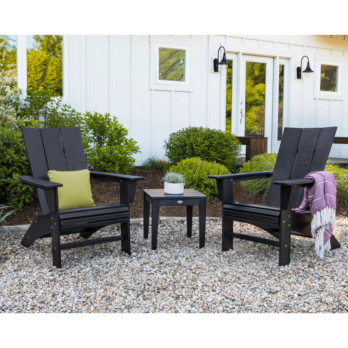 POLYWOOD PWS420-1 Chair Set, 18" Wide - photo 4