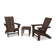 POLYWOOD PWS420-1 Chair Set, 18" Wide - Brown