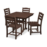 POLYWOOD PWS438-1 Table, 37 5/8" Wide - Mahogany