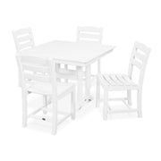 POLYWOOD PWS438-1 Table, 37 5/8" Wide - White