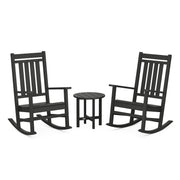 POLYWOOD PWS471-1 Chair Set - Black