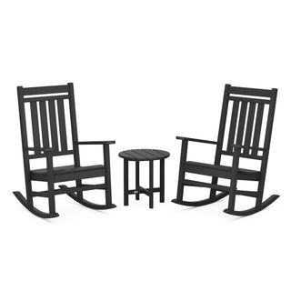 POLYWOOD PWS471-1 Chair Set - Black