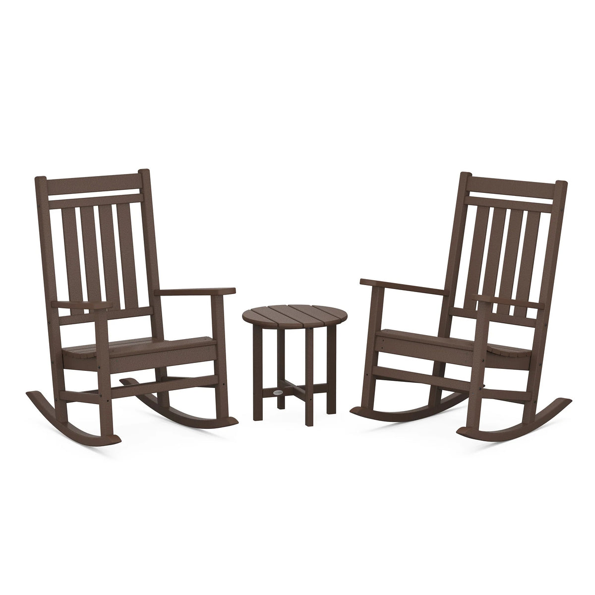 POLYWOOD PWS471-1 Chair Set - Mahogany