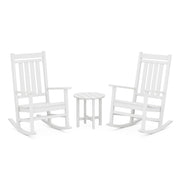 POLYWOOD PWS471-1 Chair Set - White