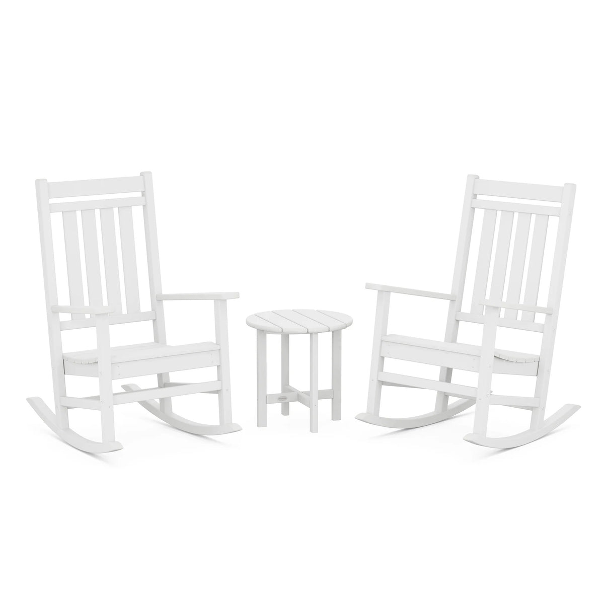POLYWOOD PWS471-1 Chair Set - White