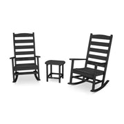 POLYWOOD PWS474-1 Set, 15" Wide - Black