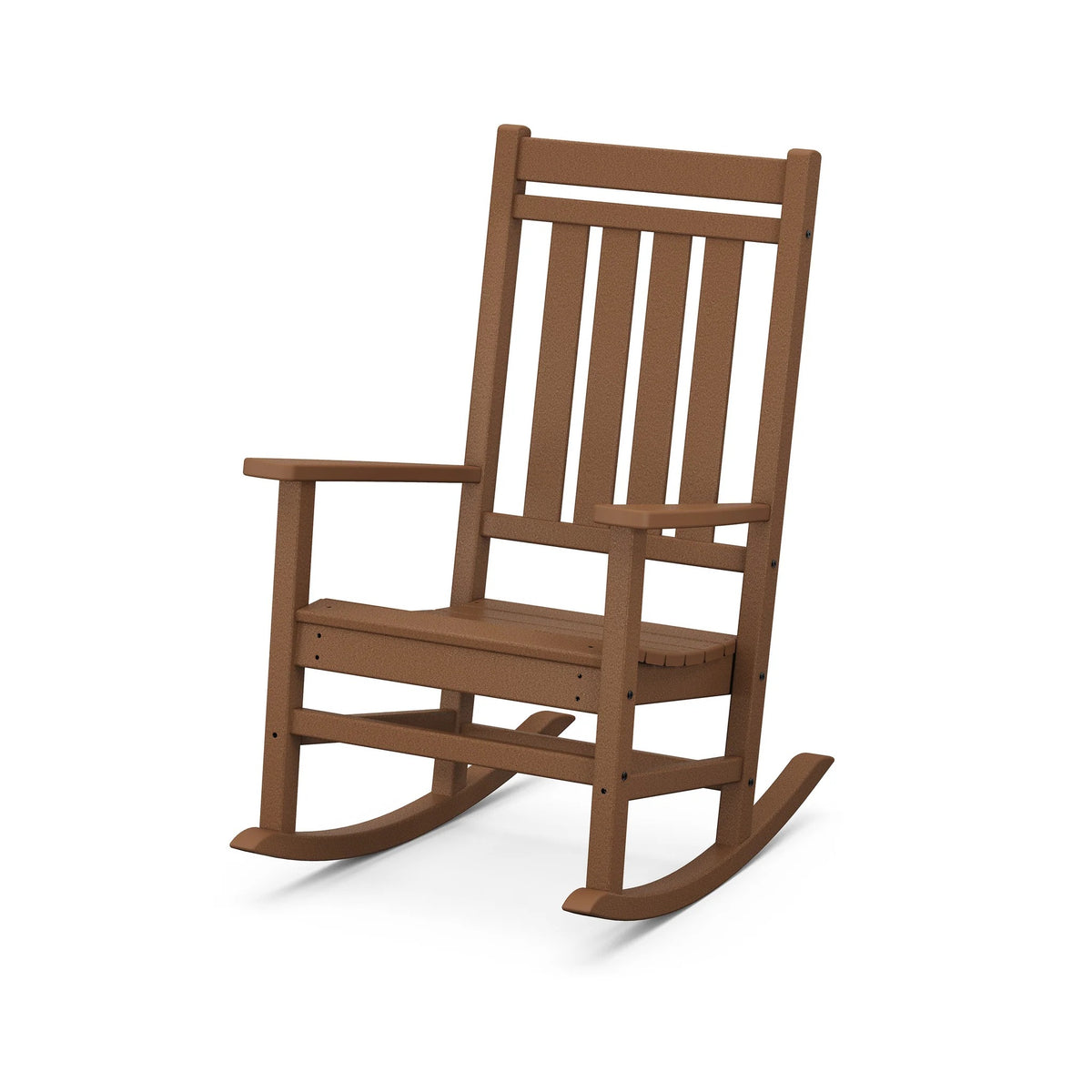 POLYWOOD Rocking Chair, 26 1/4" Wide - Teak