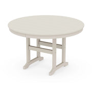 POLYWOOD Table, 48" Diameter - Sand