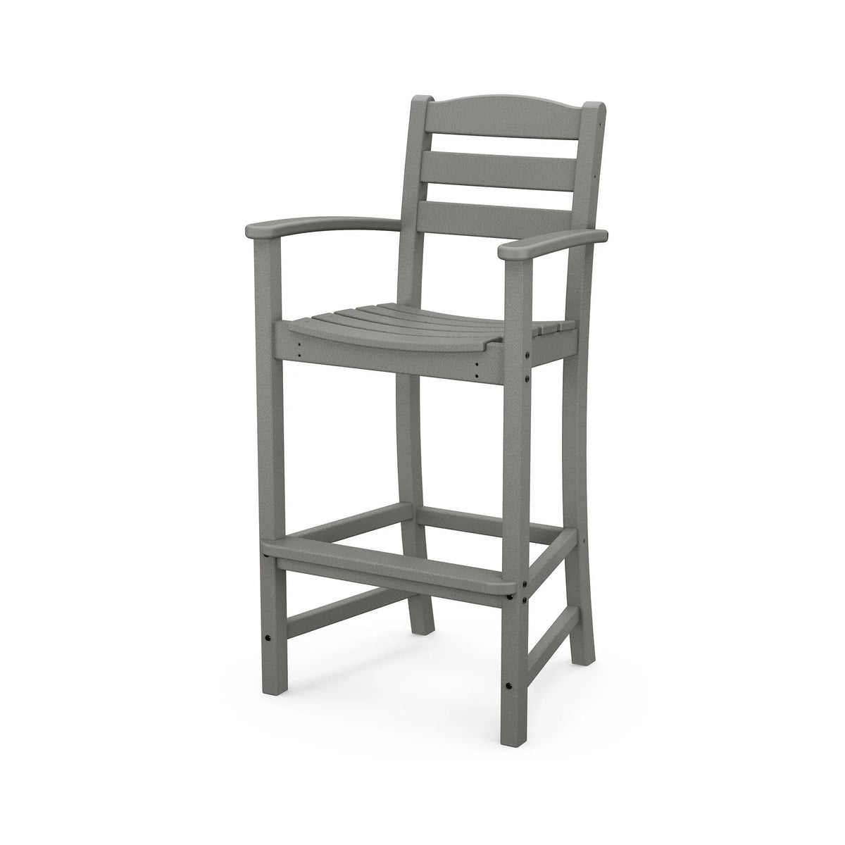 POLYWOOD Chair, 24 1/2" Wide - Slate Gray