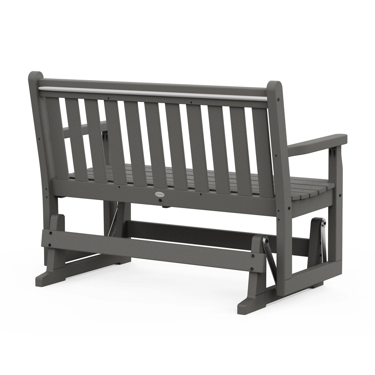 POLYWOOD Black Glider, 47 1/2" Wide - photo 2