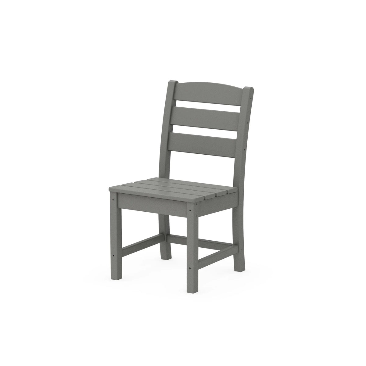 POLYWOOD Chair, 18 3/16" Wide - Slate Gray