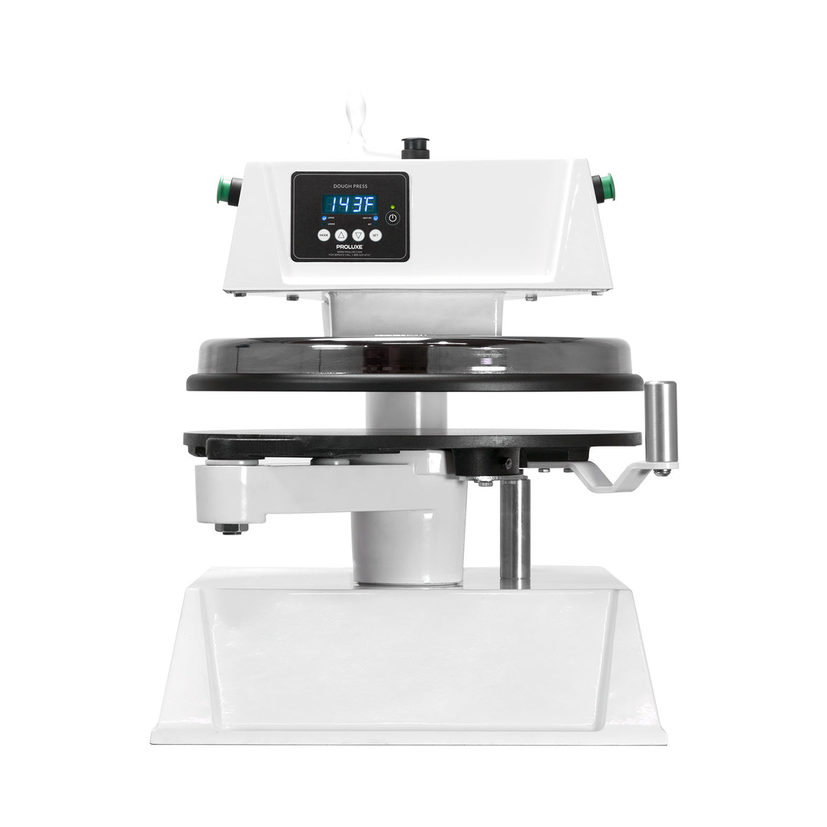 Proluxe Pizza Dough Press, 18 15/16" Wide, White - 120V