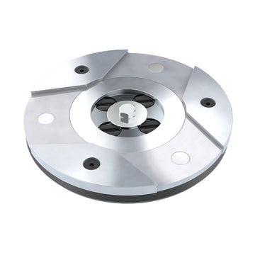 Onfloor Technologies 611050 Receiver Plate, 9" Diameter, Silver - Default Title