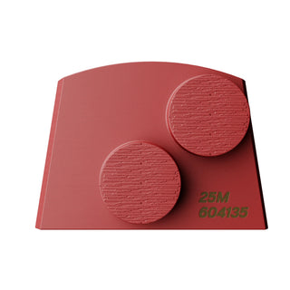 Onfloor Technologies Metal Quick Tool, Red, 3/Pack - Round