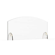 Rosseto Avant Guarde Acrylic Sneeze Guard, Clear - 36" x 4 11/16" x 15 1/2"
