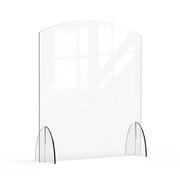 Rosseto Avant Guarde Acrylic Sneeze Guard, Clear - 36" x 10" x 40"