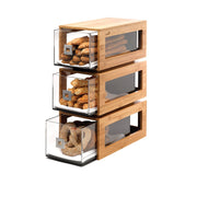 Rosseto BD104 Pastry Display, 10" Wide, Brown - Default Title