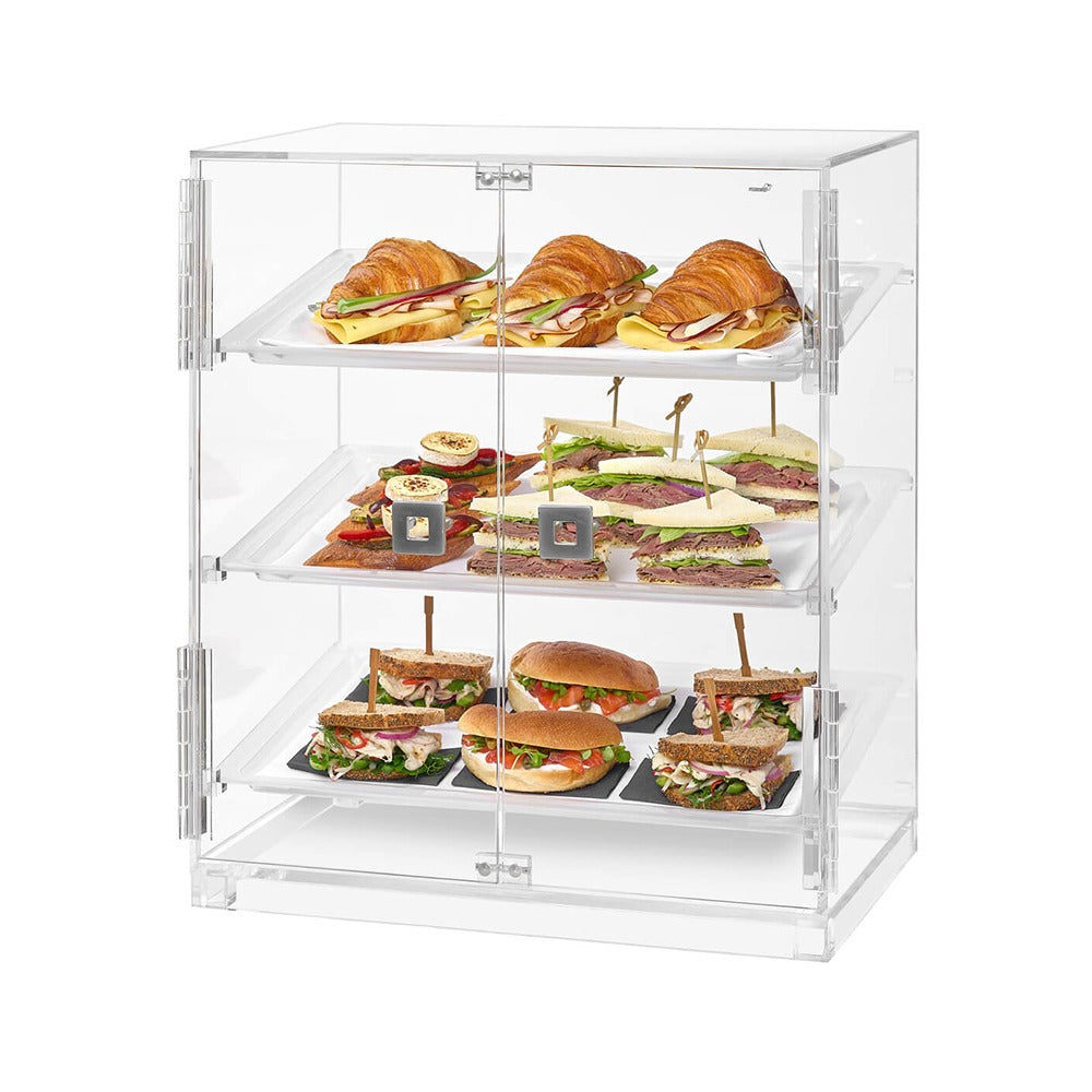Rosseto BD129 Acrylic Bakery Display Case, 19 1/8" Wide, Clear - Default Title