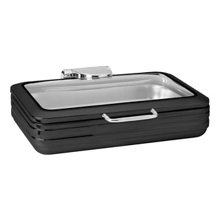 Rosseto CP401 De Luxe Stainless Steel Induction Chafer, 9.51 qt., Silver - Default Title