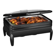 Rosseto CP401F De Luxe Stainless Steel Induction Chafer, 9.51 qt., Silver - Default Title