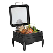 Rosseto CP402F De Luxe Stainless Steel Induction Chafer, 6.34 qt., Silver - Default Title