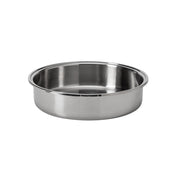 Rosseto Rondeau Stainless Steel Food Pan, 3" High, Silver - 2/3 Size
