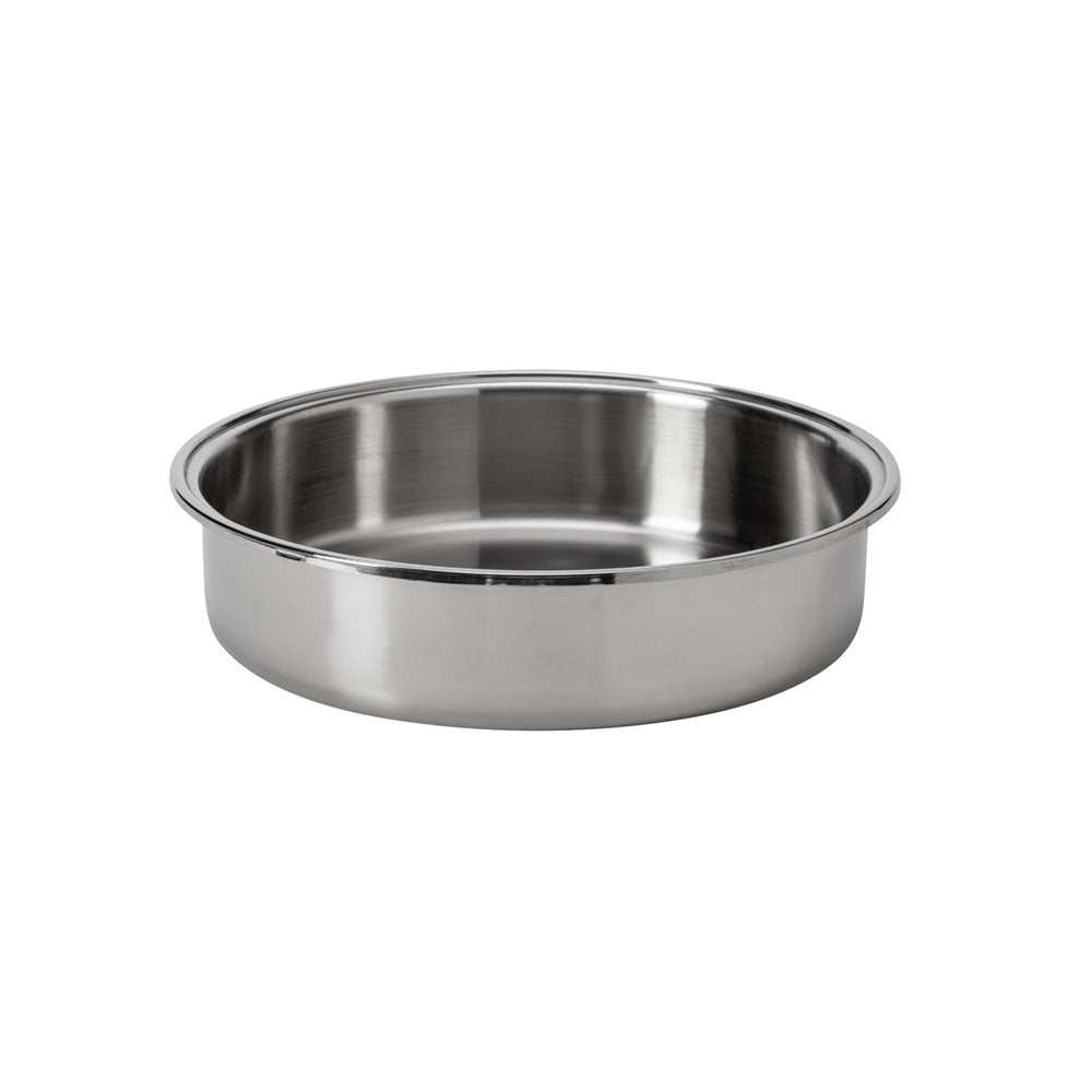 Rosseto Rondeau Stainless Steel Food Pan, 3" High, Silver - 2/3 Size